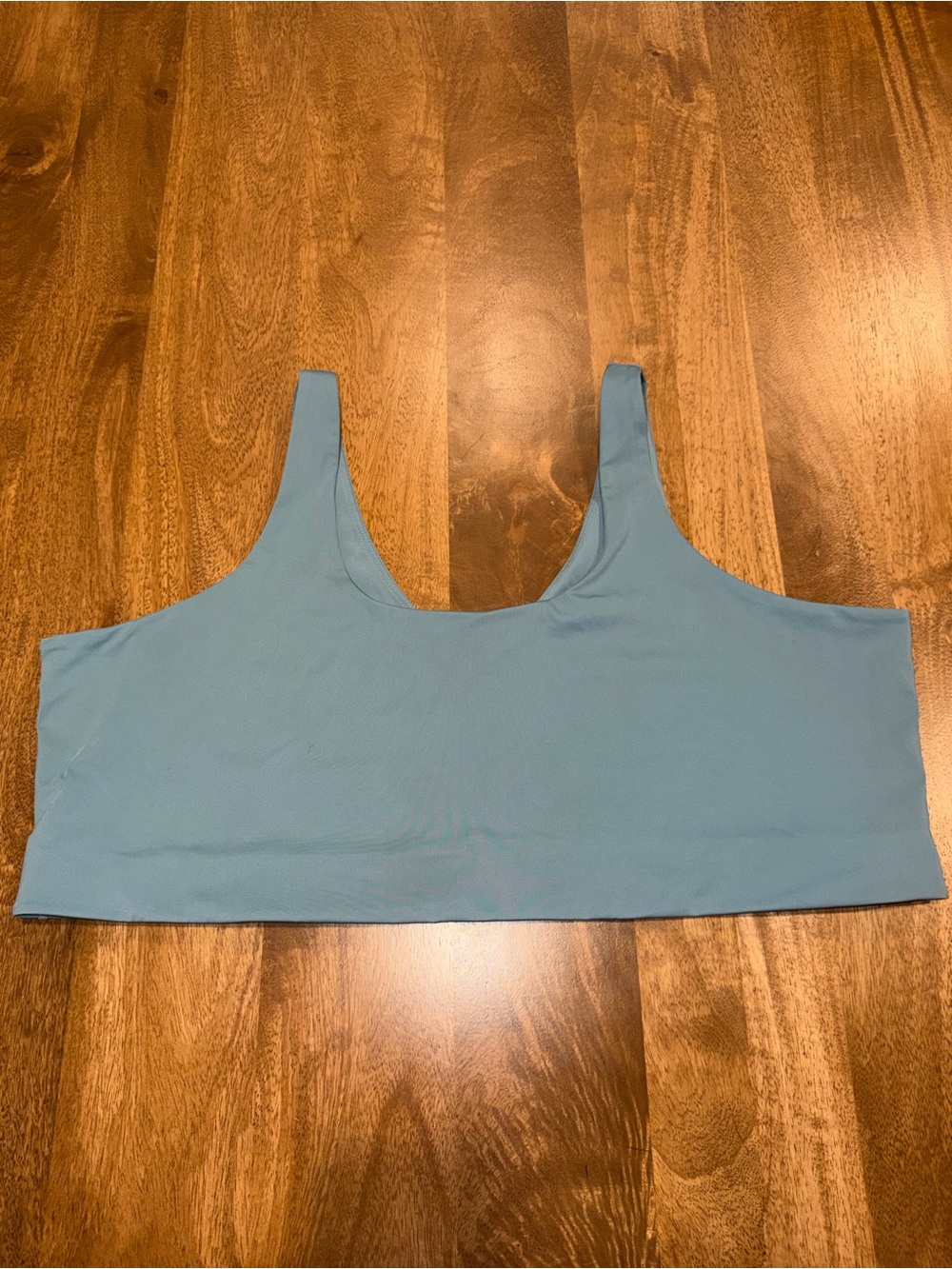 Girlfriend collective Scoop Neck Bralette - Light Blue